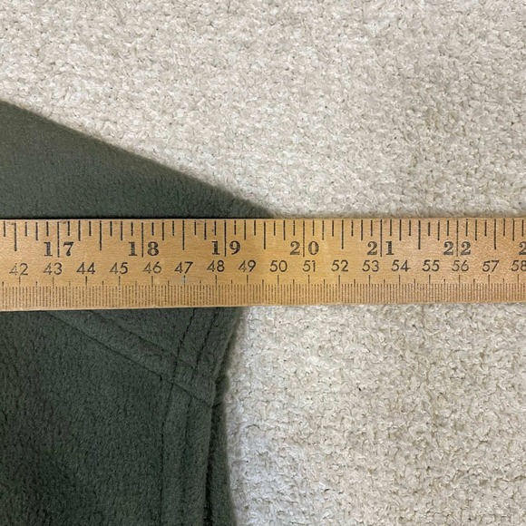 Lot of 2 Columbia Mens L Steens Mountain Fleece Vests Olive Green Navy Blue - Picture 5 of 10